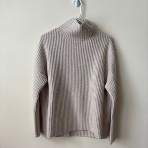 NWT Naadam Oversized Cashmere Ribbed Turtleneck  Sweater